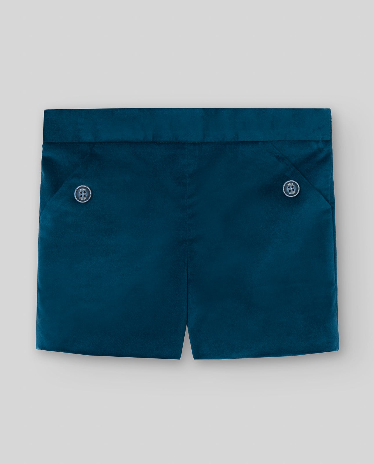 AW 25 BLU PETROLIO SHORTS 153131