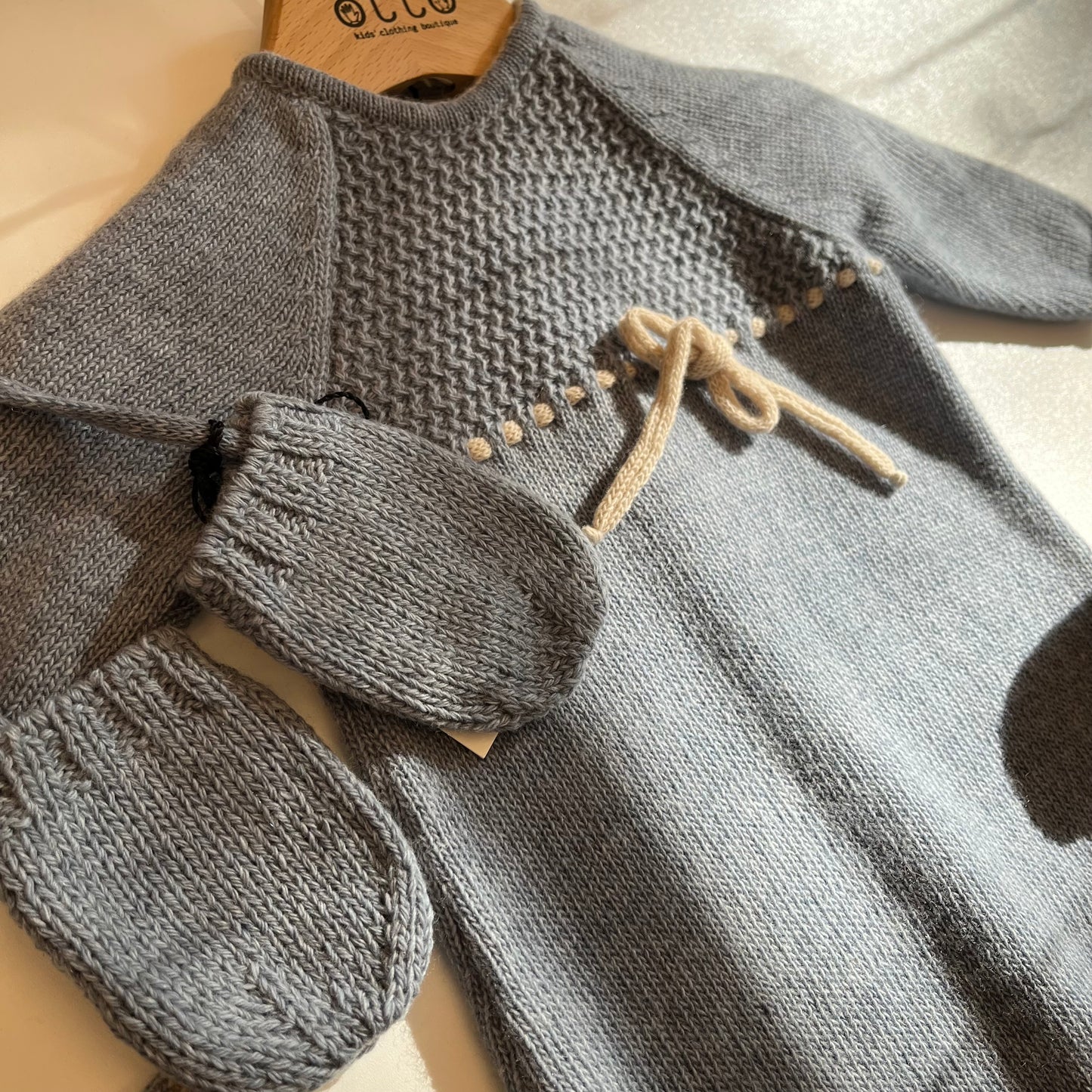 Set neonato cashmere 4pz LT1N00045 La Titta