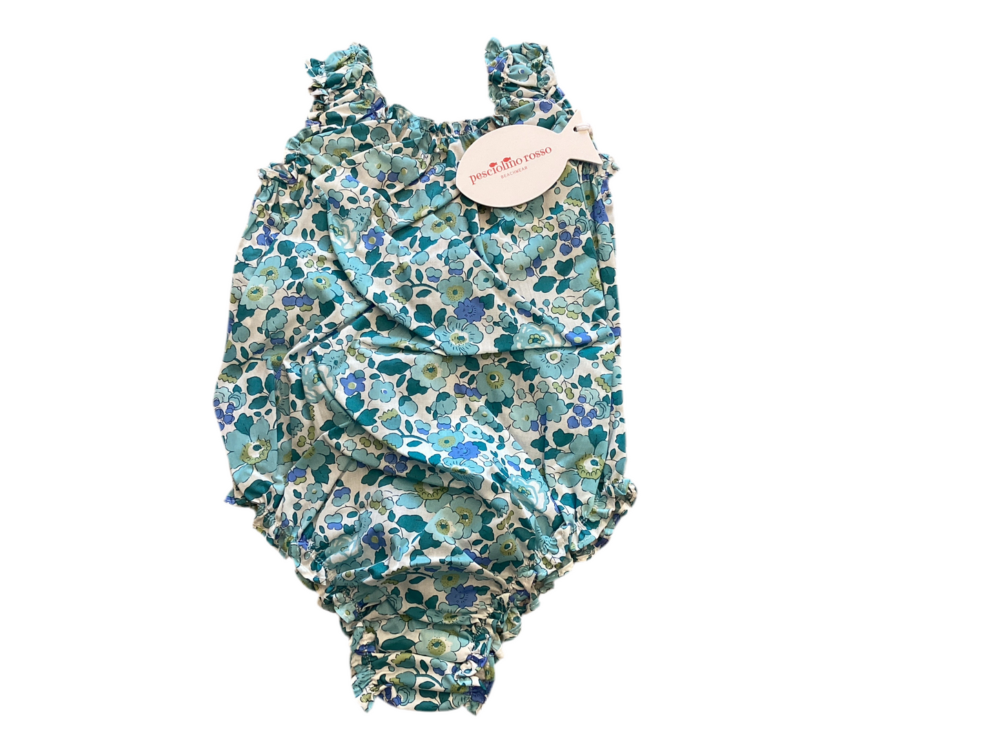 Costumino intero IN liberty Pesciolino Rosso