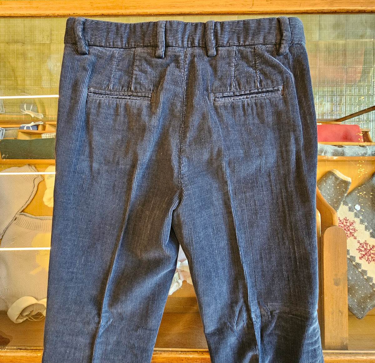 Pantaloni in Velluto Blu per Bambini – Comfort e Stile per Tutte le Occasioni CAMILLO Pants
