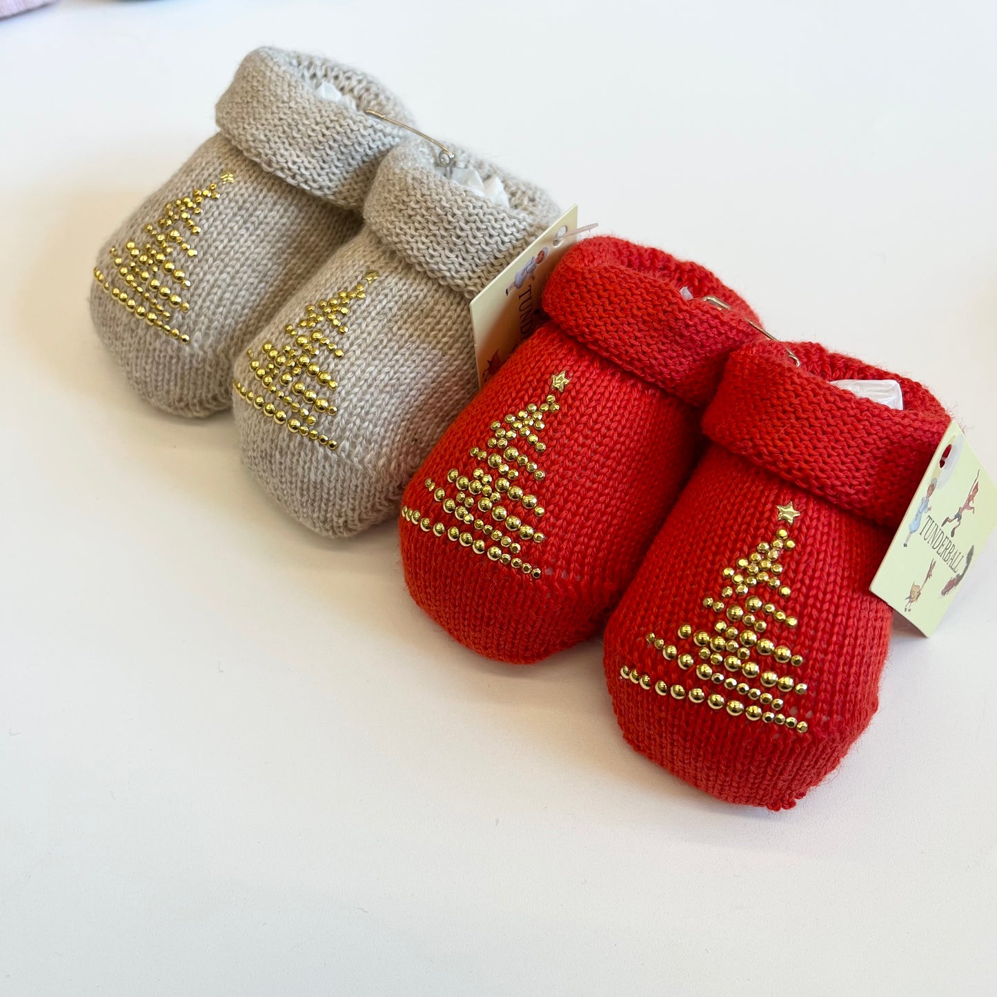 Babbucce in lana “albero Natale” 27003 TUNDERBALL