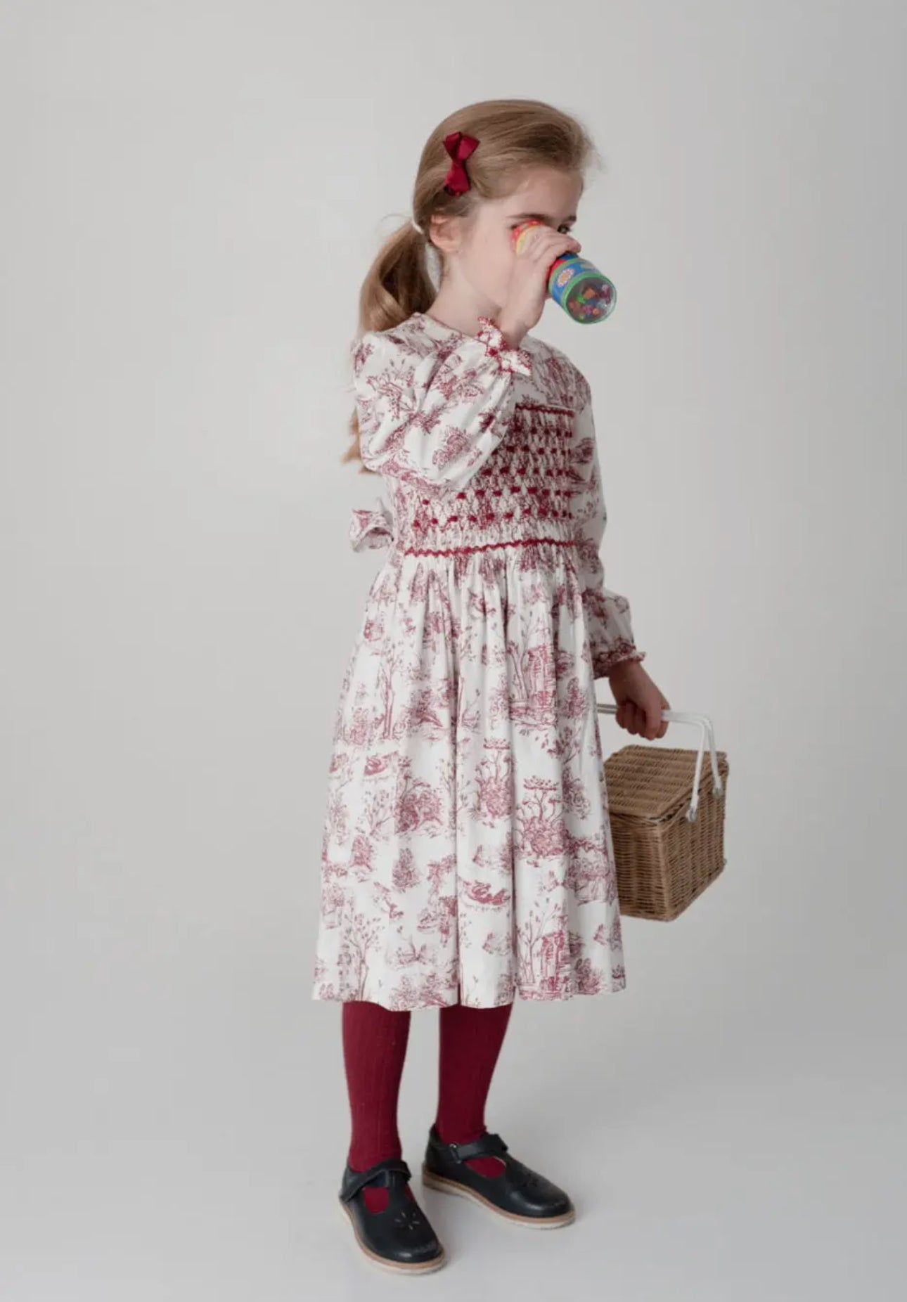 Smocked dress philine