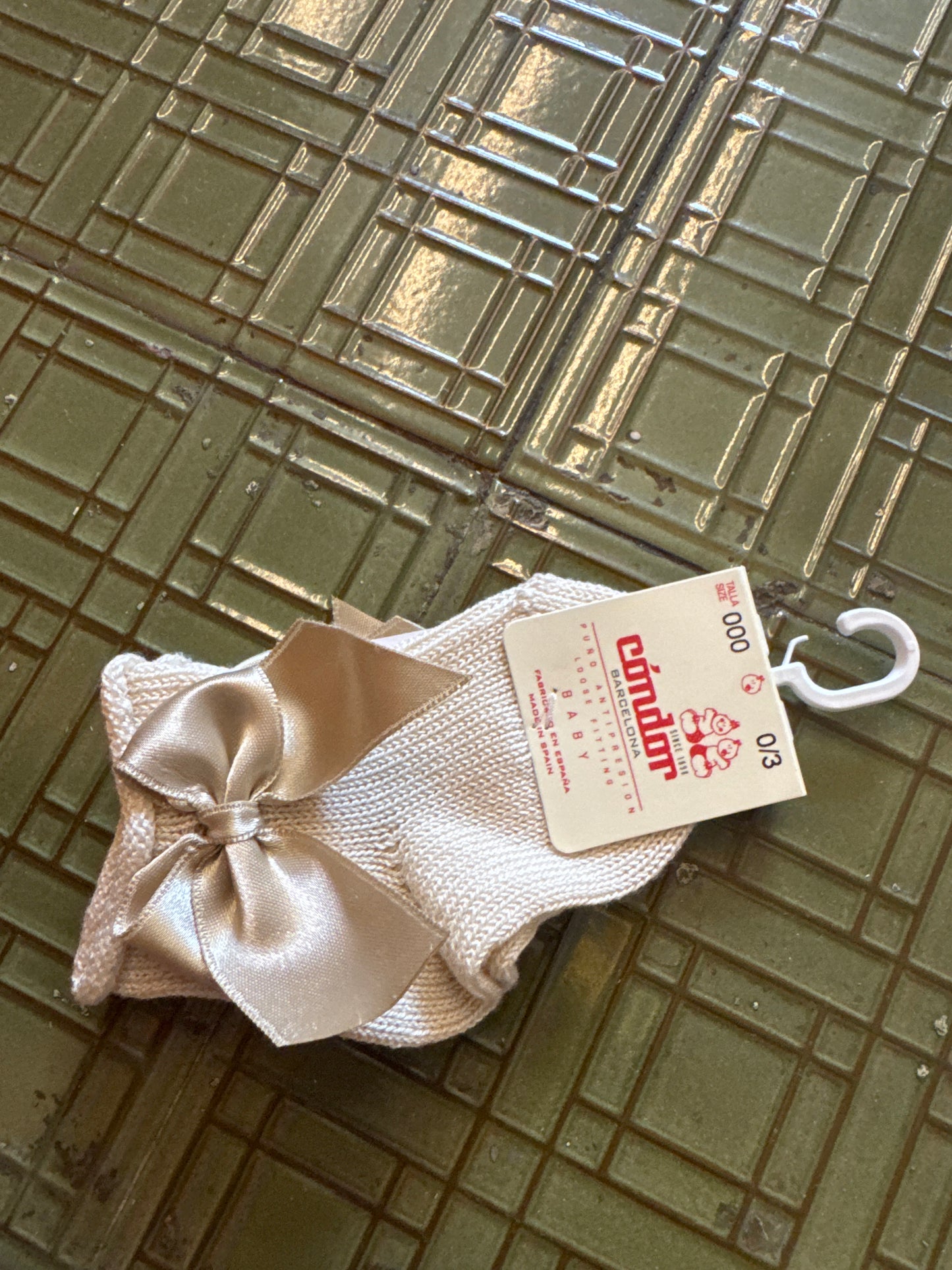 ๐SS26 2525-4 Condor Calza ribbon