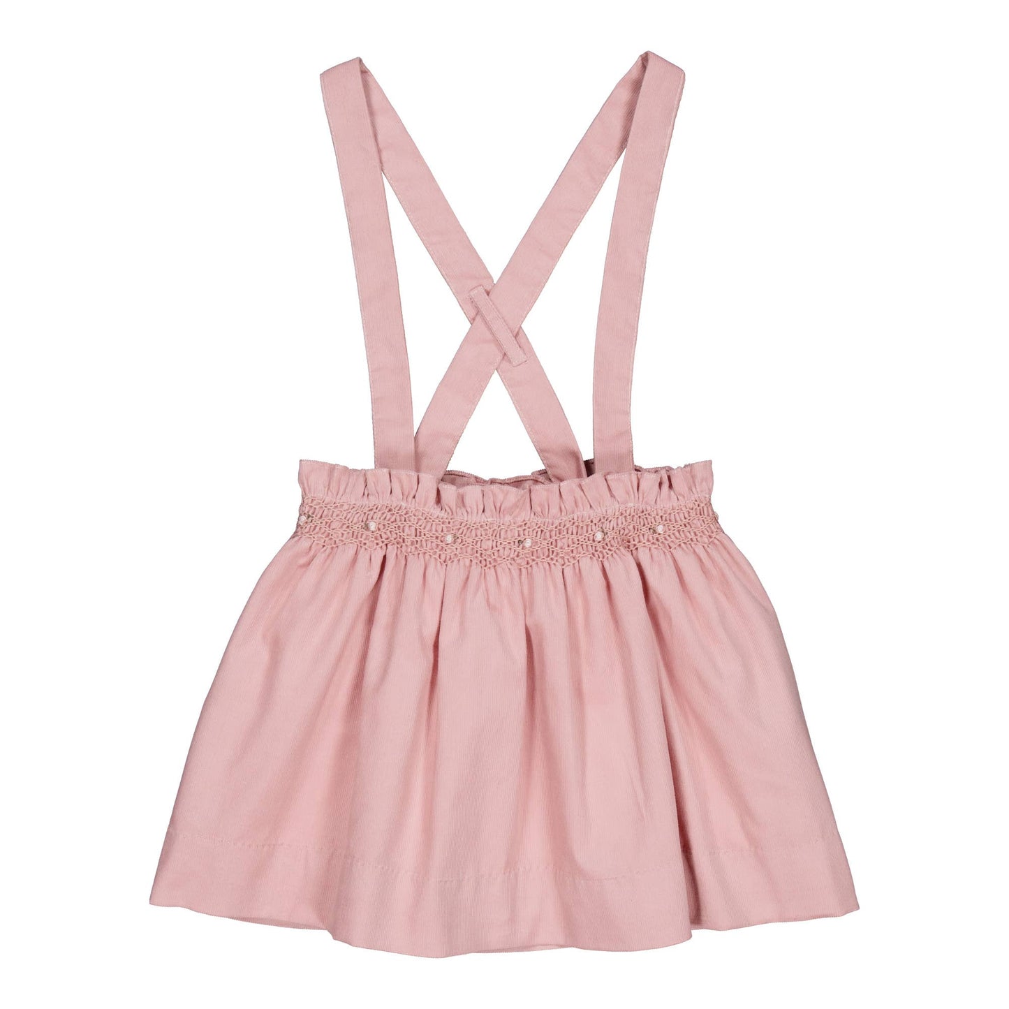 Louise, Gonna a Pieghe, In Velluto a Coste Rosa
