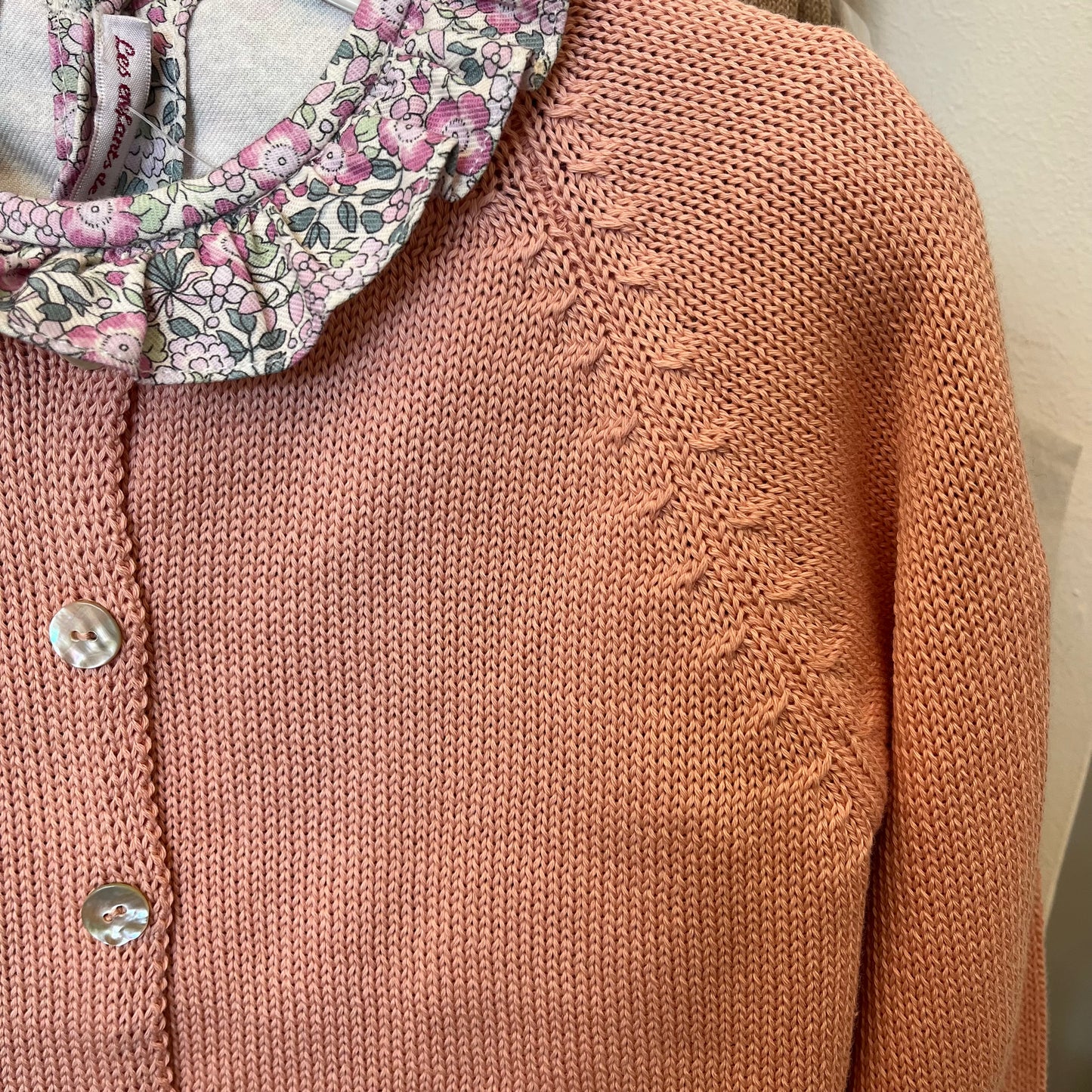 Cardigan in filo