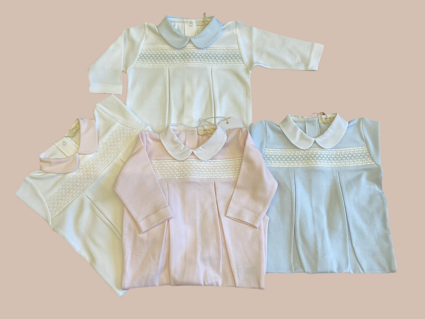 Tutina punto smock