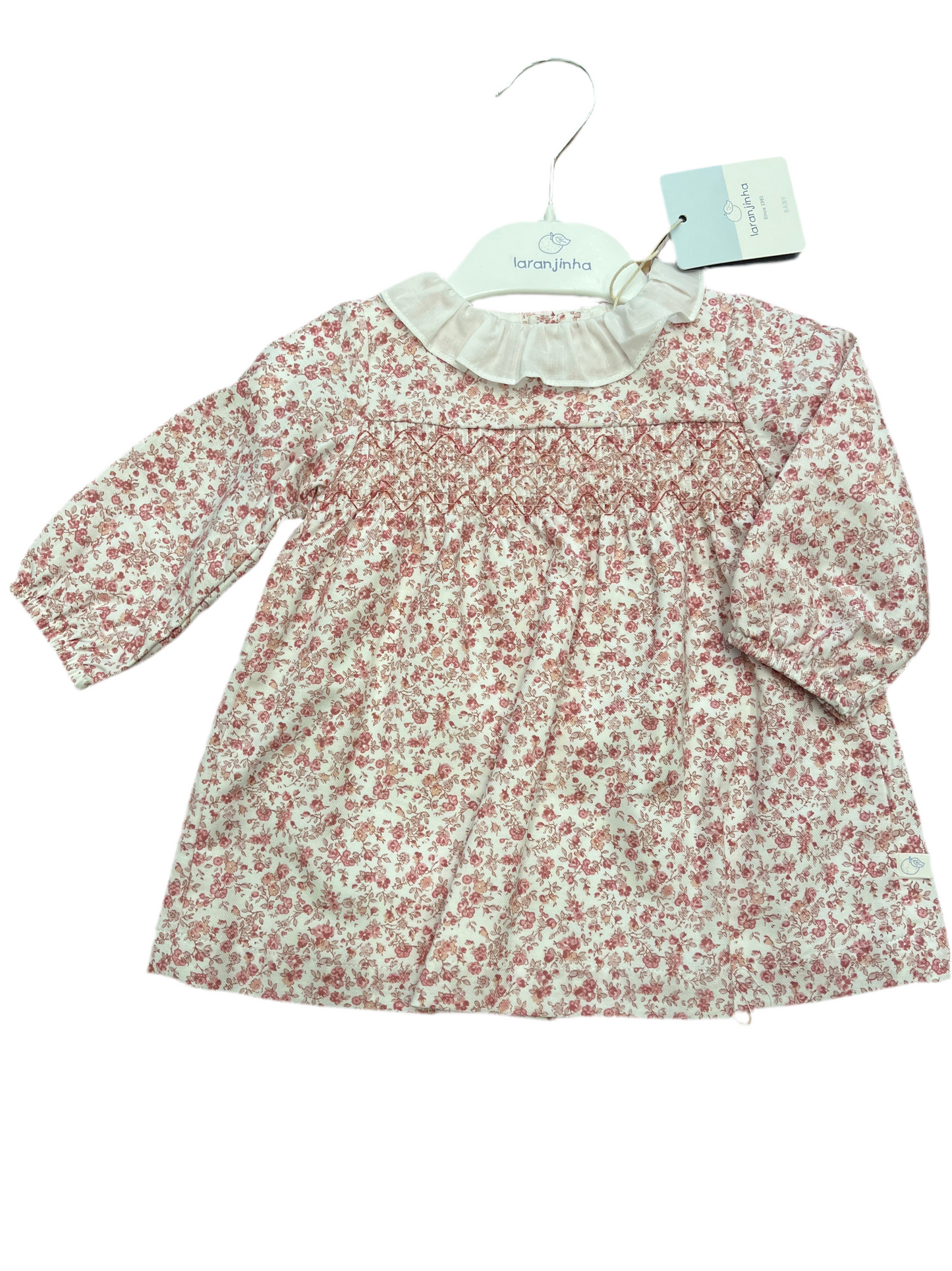 Abito liberty laranjinha