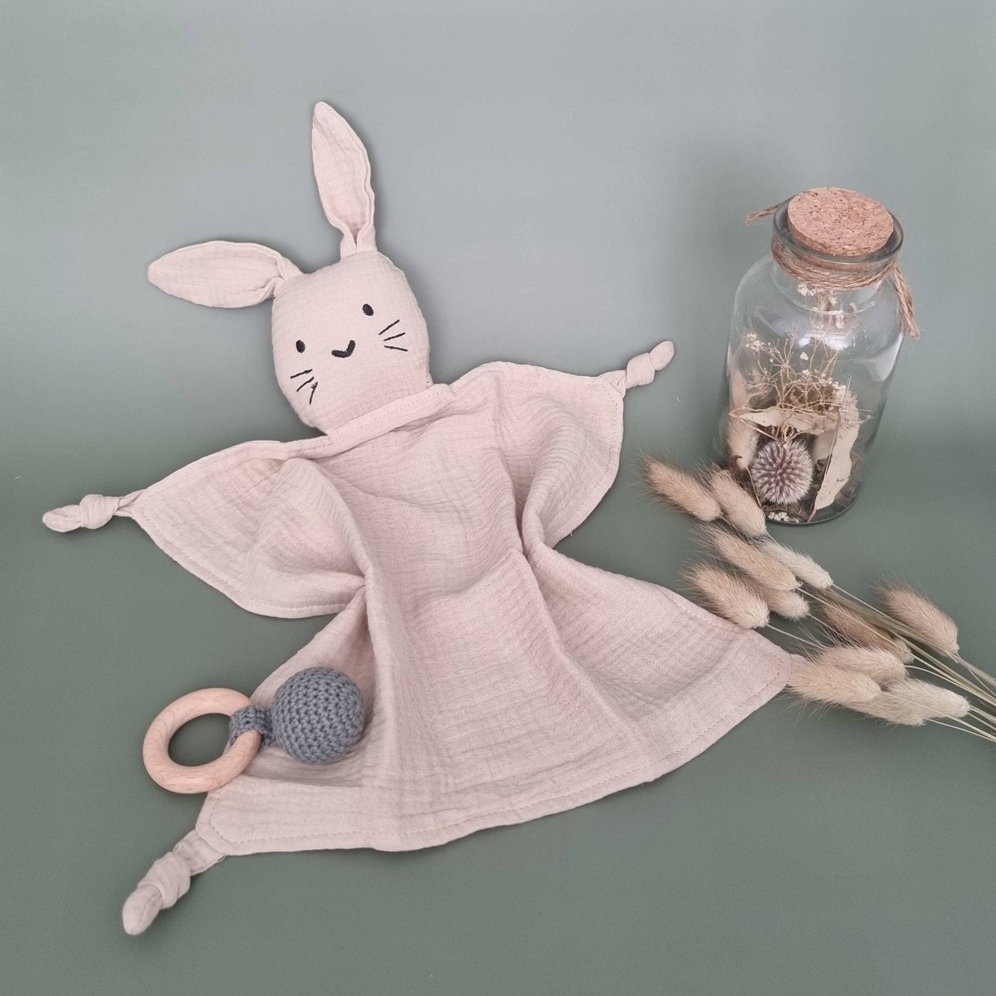 Giocattolo in mussola Rabbit - Beige