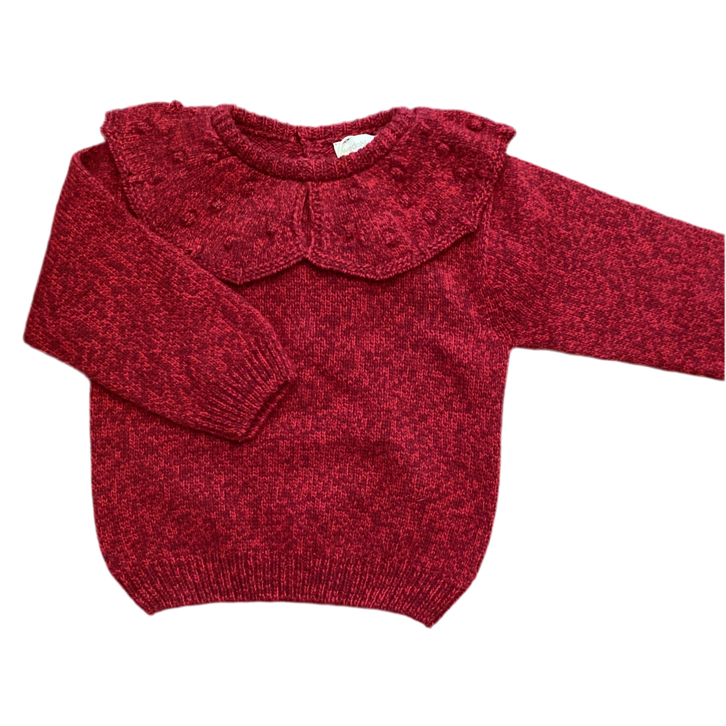 Flower neck sweater 10301 Wedoble