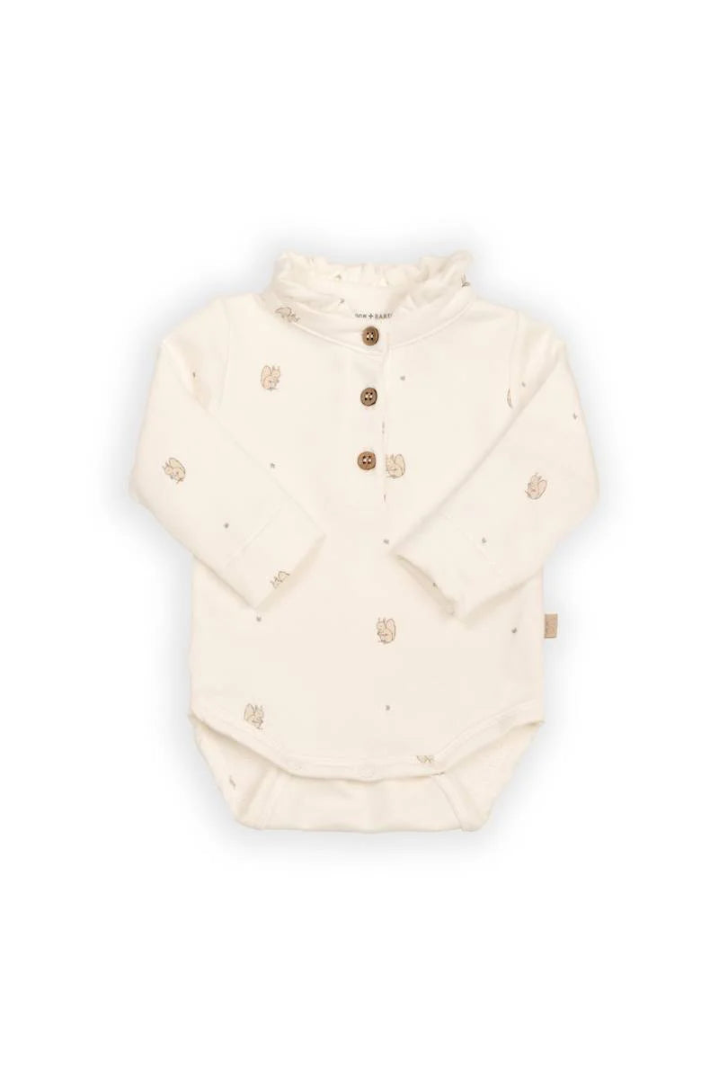 1021 Body a Polo colletto volant