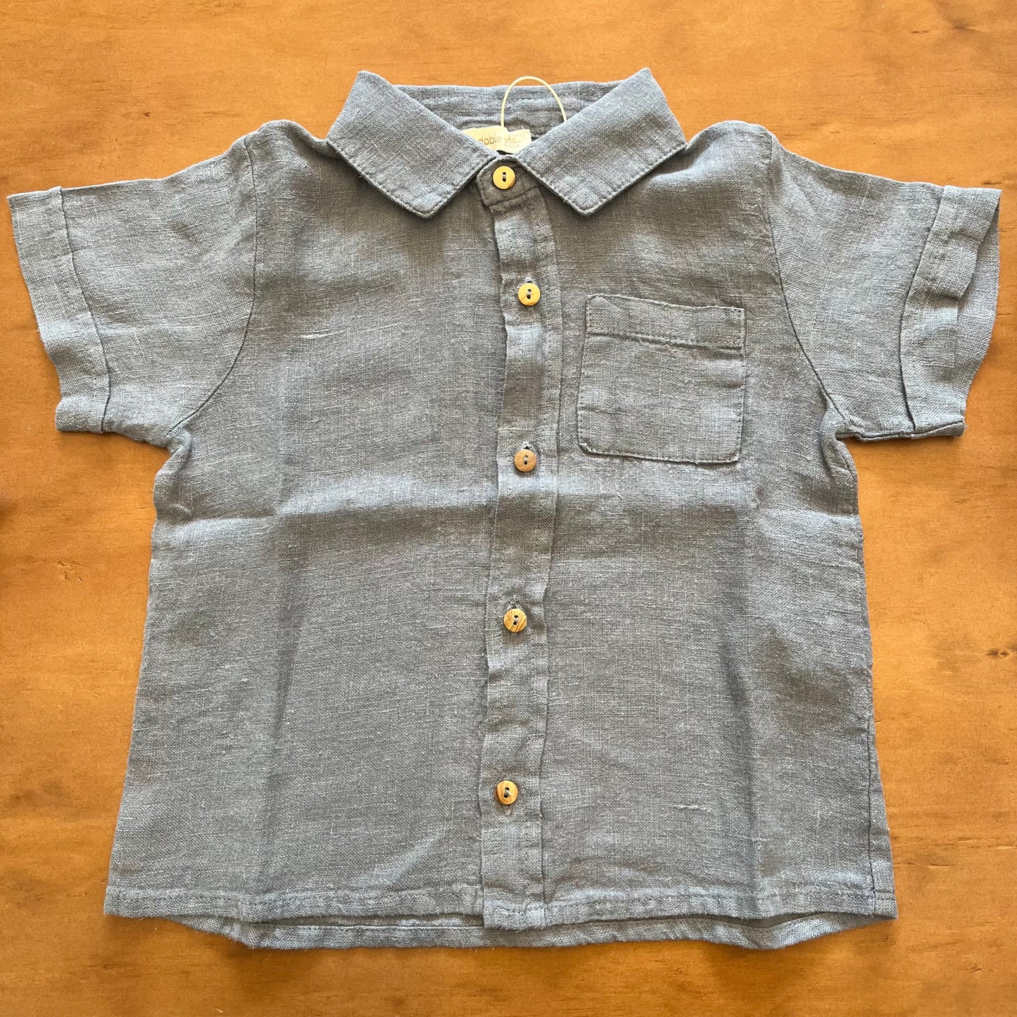 Camicia in lino 08914T