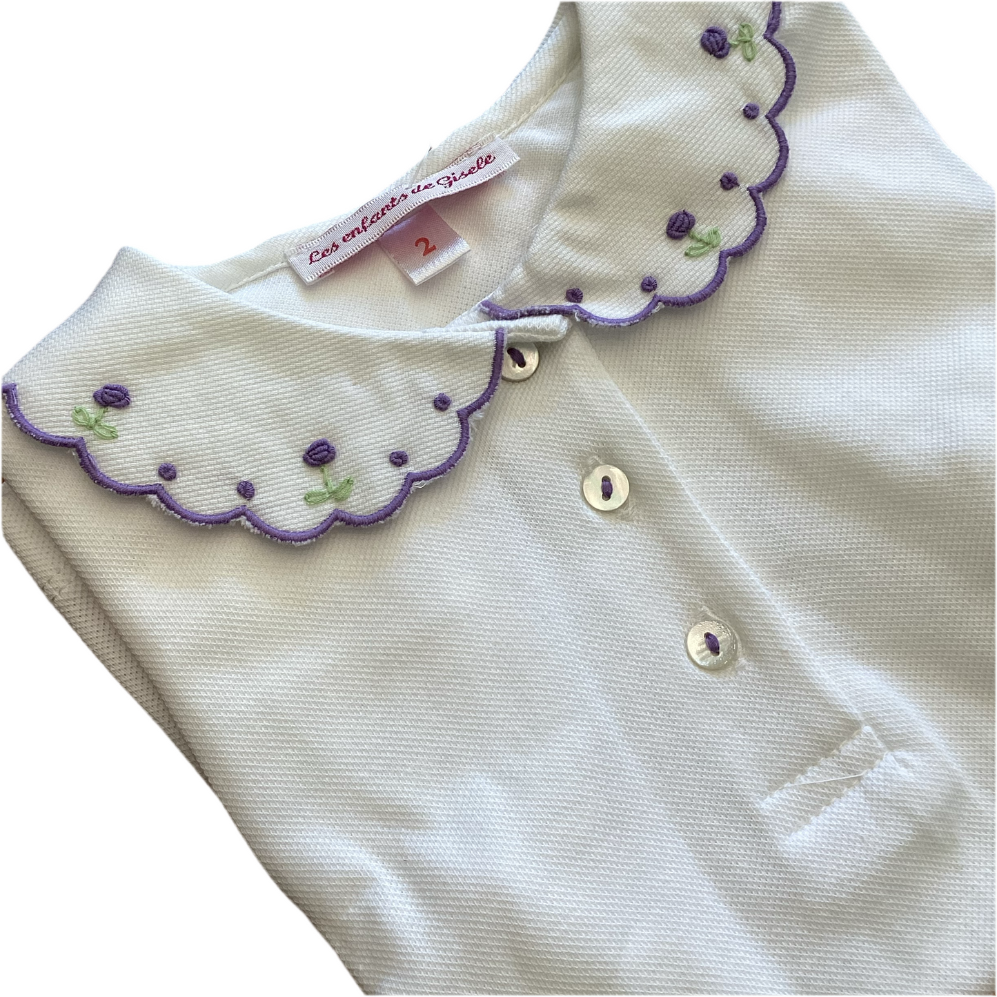 Polo "Colletto Ricamato”