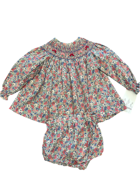 Set Set liberty punto smock , bloomer  B7014 B704 Tartaleta