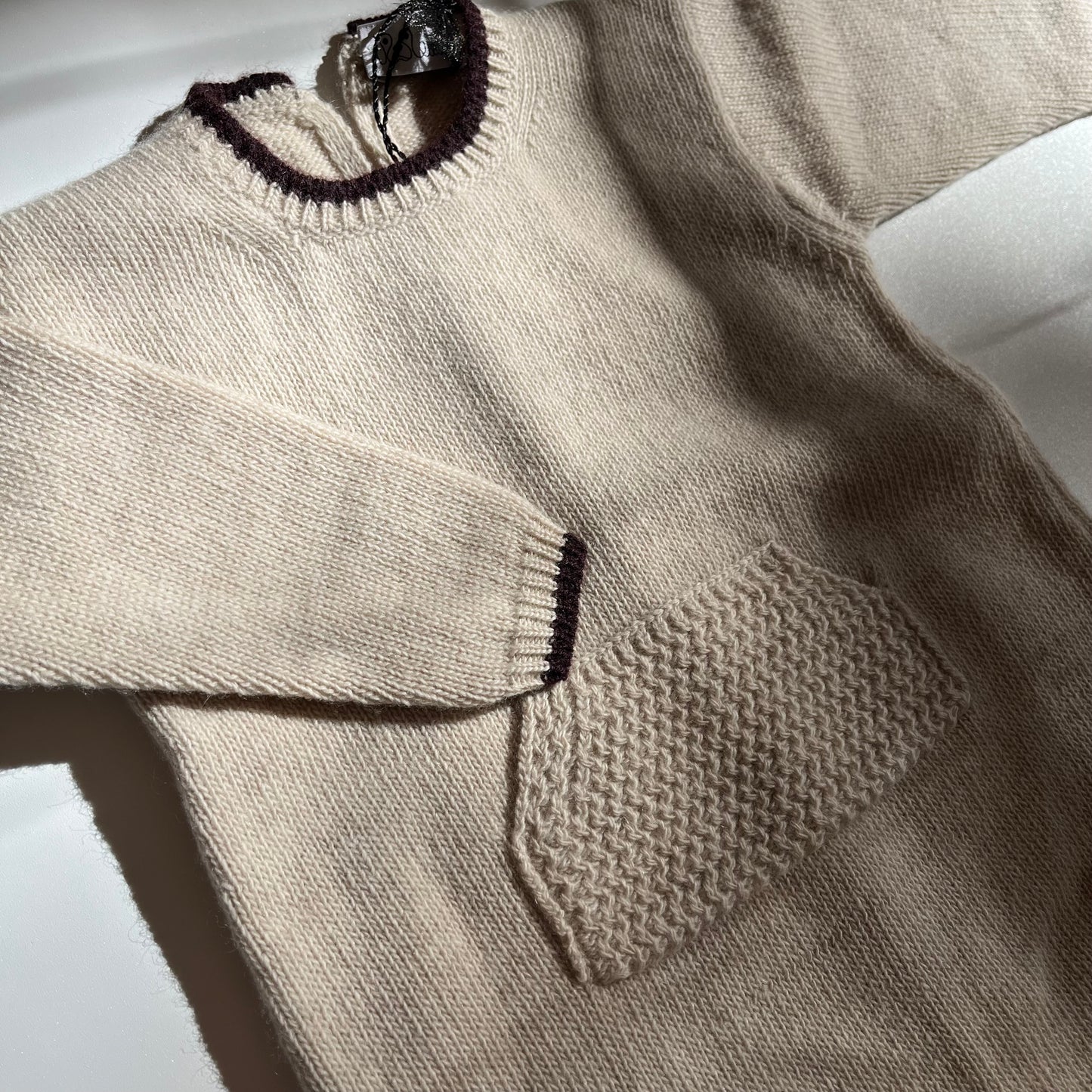Tutina neonato cashmere LT1N00044 La Titta
