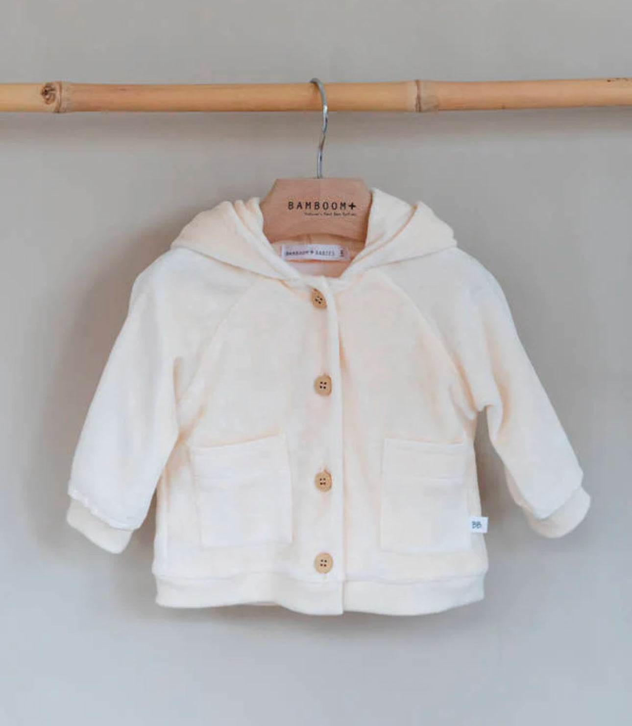 AW Cardigan con orecchie velluto Bamboom