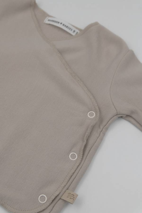 Maglia incrociata pure