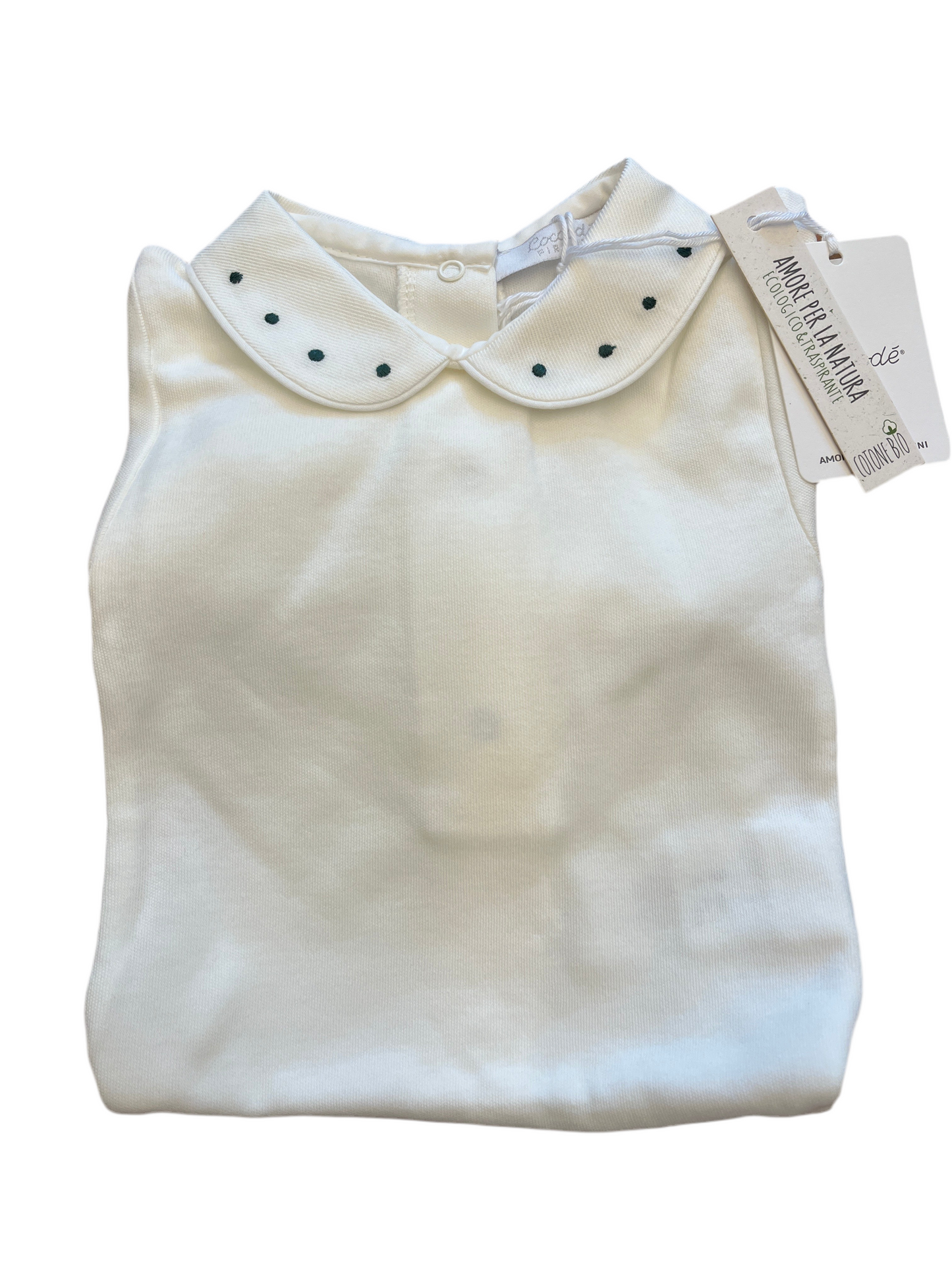 Body camicia c/pois Coccodè C62106