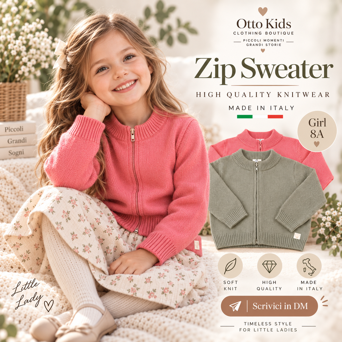 AI26/27 Giubetto Zip 015/025630 045664 MV