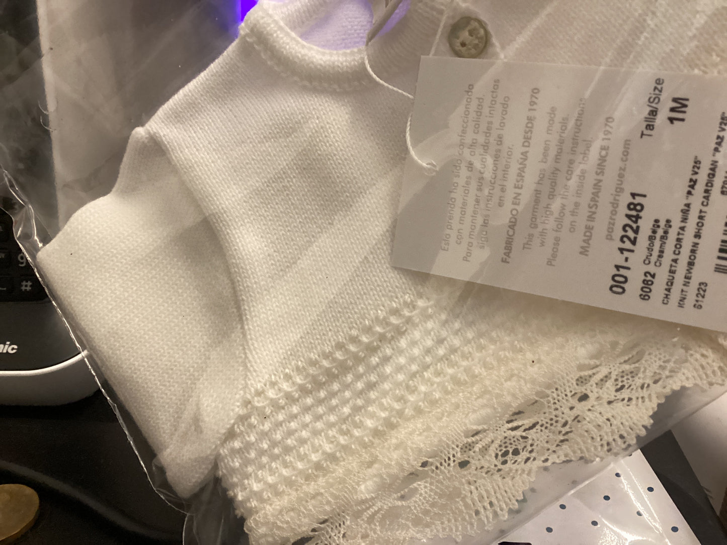 Giacchina corta bimba PAZ 481