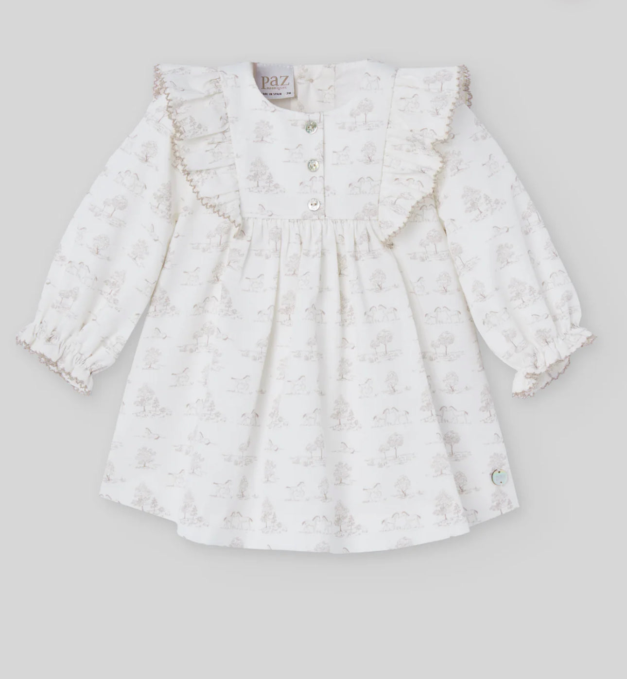 Abito toile de joui Paz 004-123079