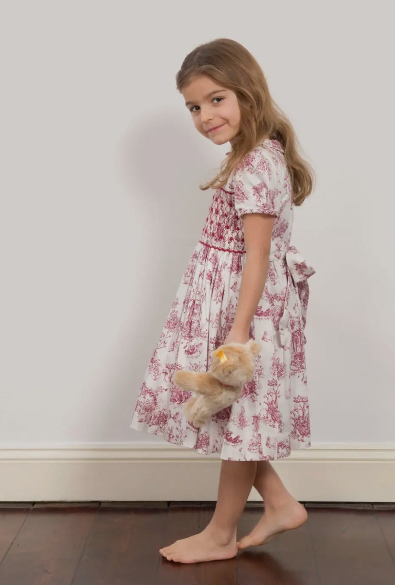 PHILOMENA Smocked dress