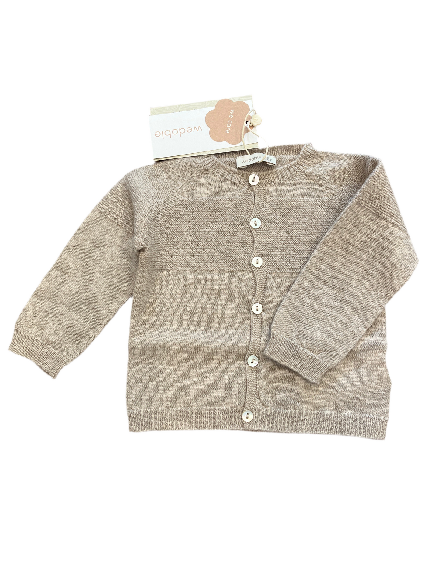 Cardigan Wedoble beige