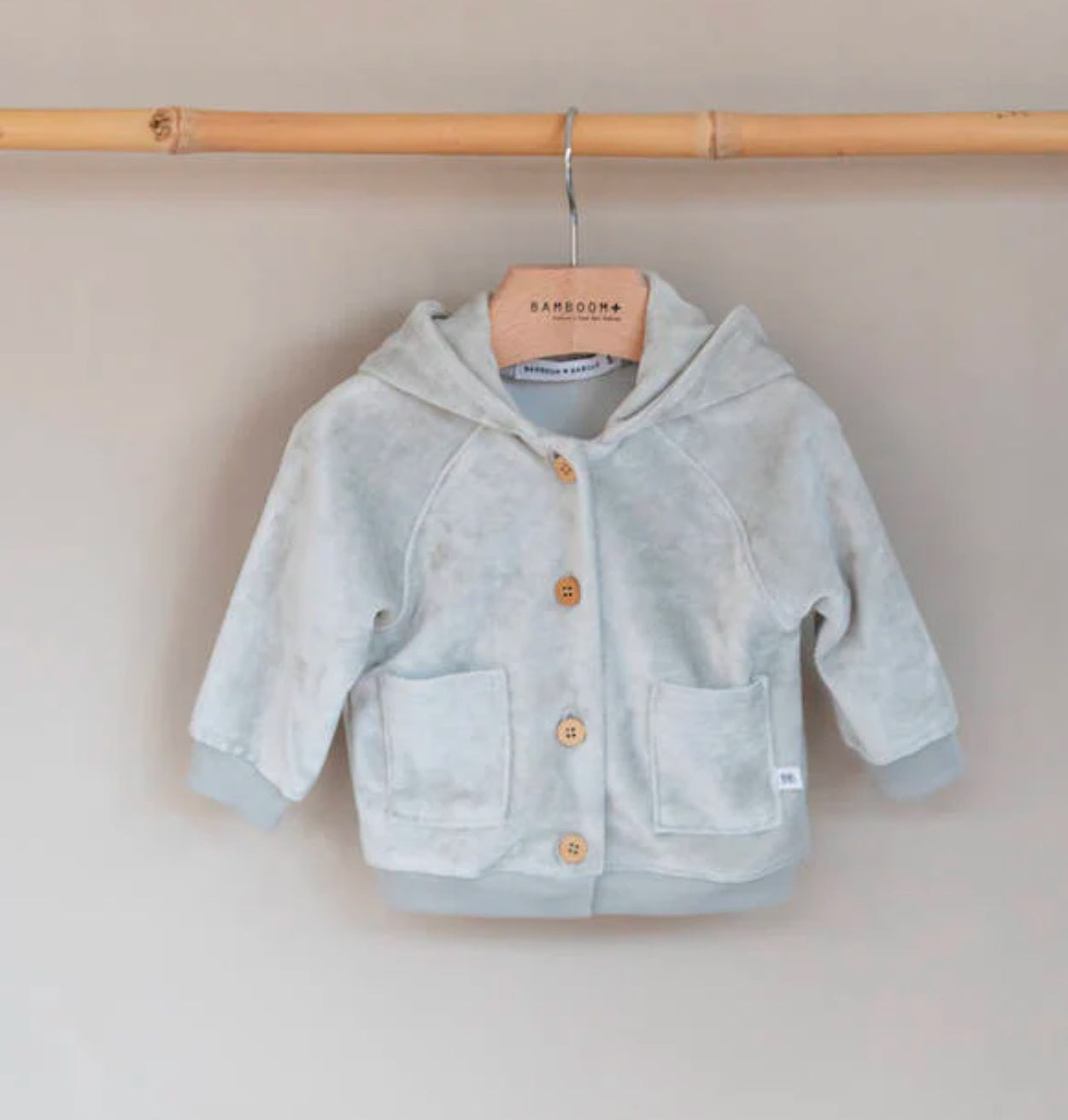 AW Cardigan con orecchie velluto Bamboom