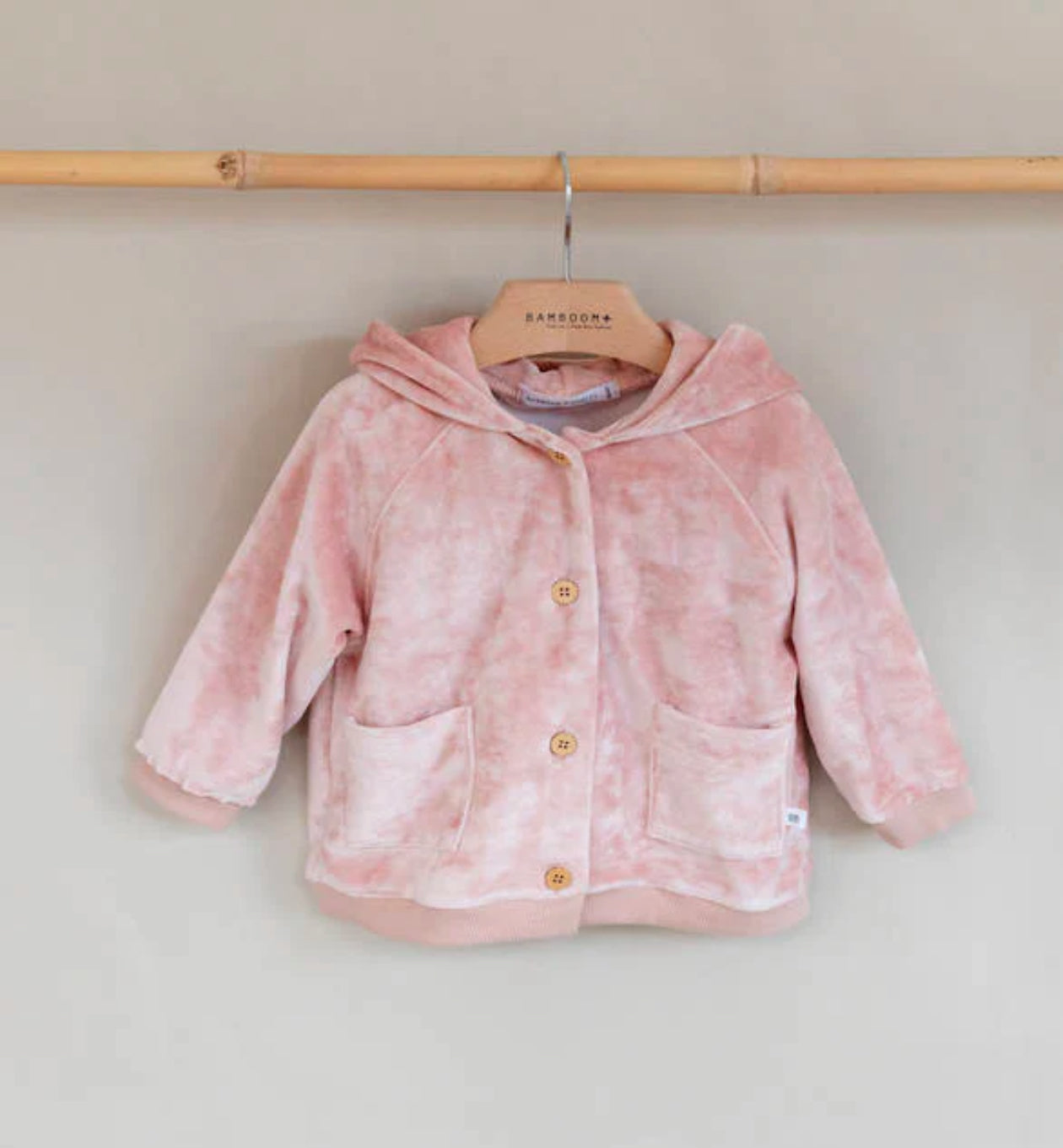 AW Cardigan con orecchie velluto Bamboom