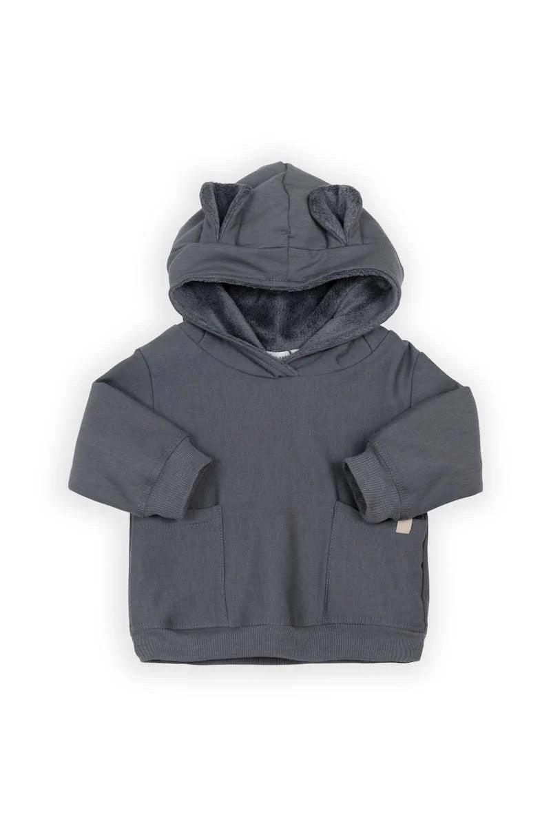 1055 Maglia Hoodie con orecchie