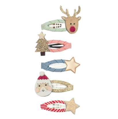 SANTA & RUDOLPH MINI CLIC CLACS