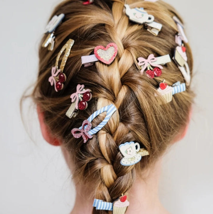 🎀 AI26/27 Afternoon tea hair clips 4pz M.L