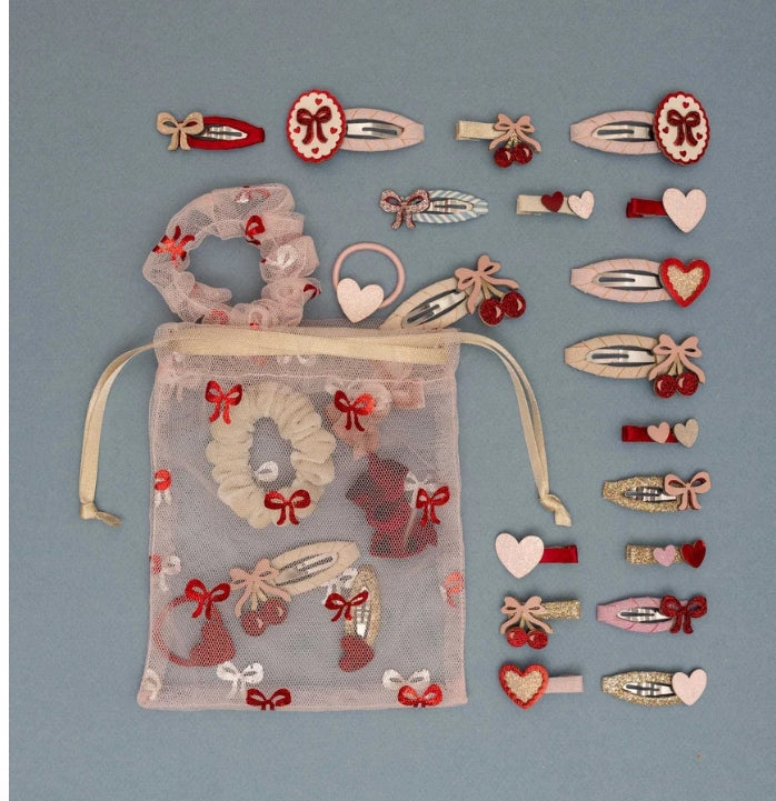 🎀 AI26/27 Cutesy bow mini hair clips M.L