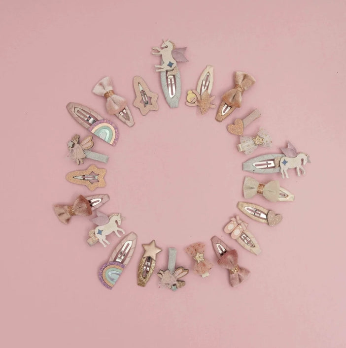 🎀 AI26/27 Unicorn and rainbow hair clips M.L