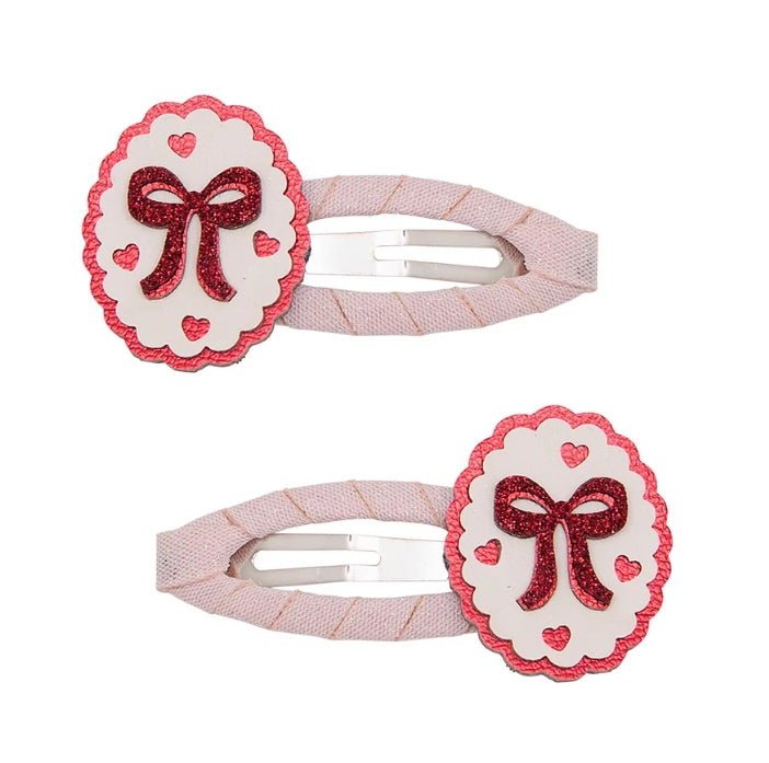🎀 AI26/27 Framed bow hair clips M.L