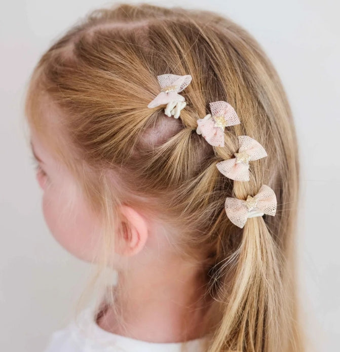 🎀 AI26/27 Tutu bow mini hair ties M.L