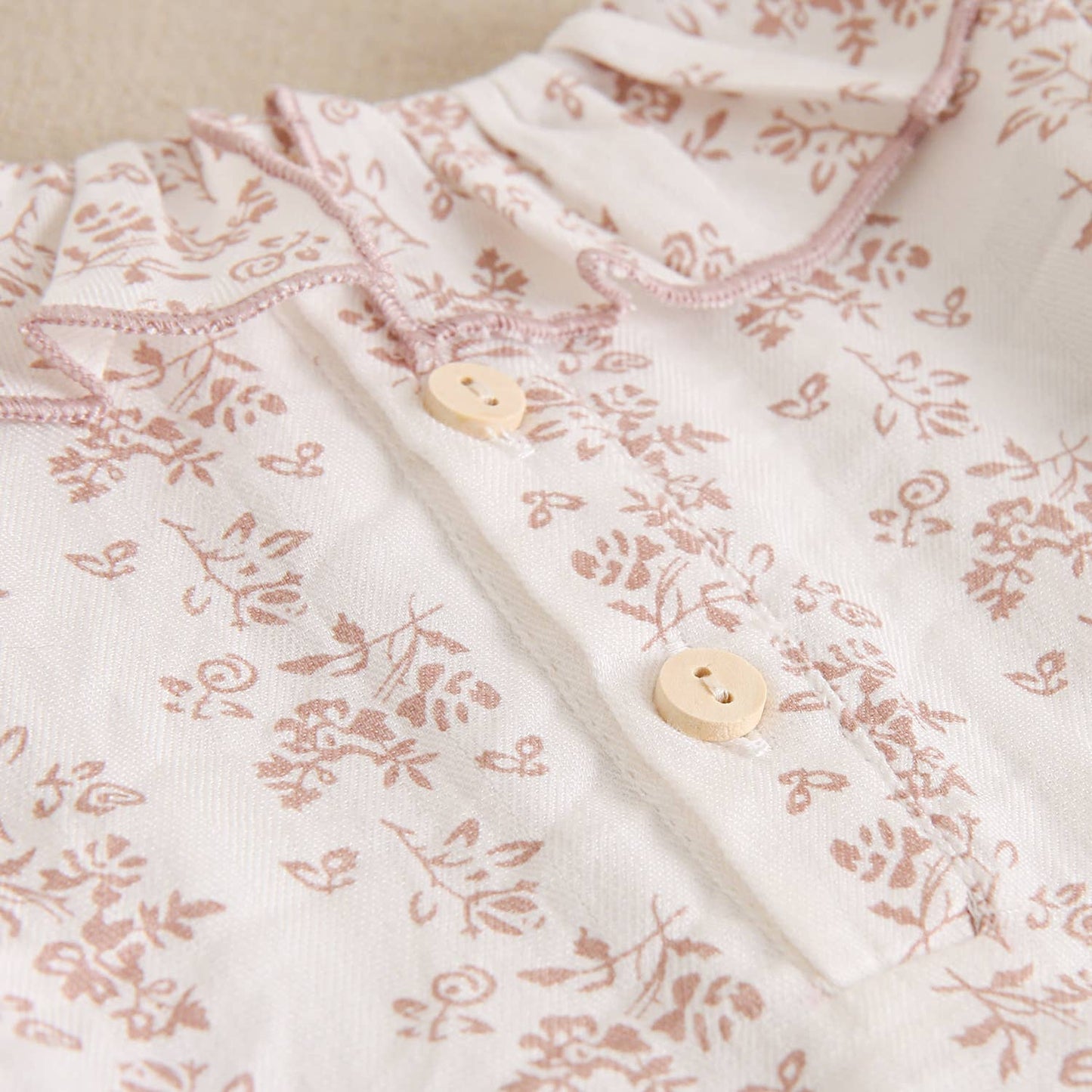 Blusa da neonata con stampa floreale rosa
