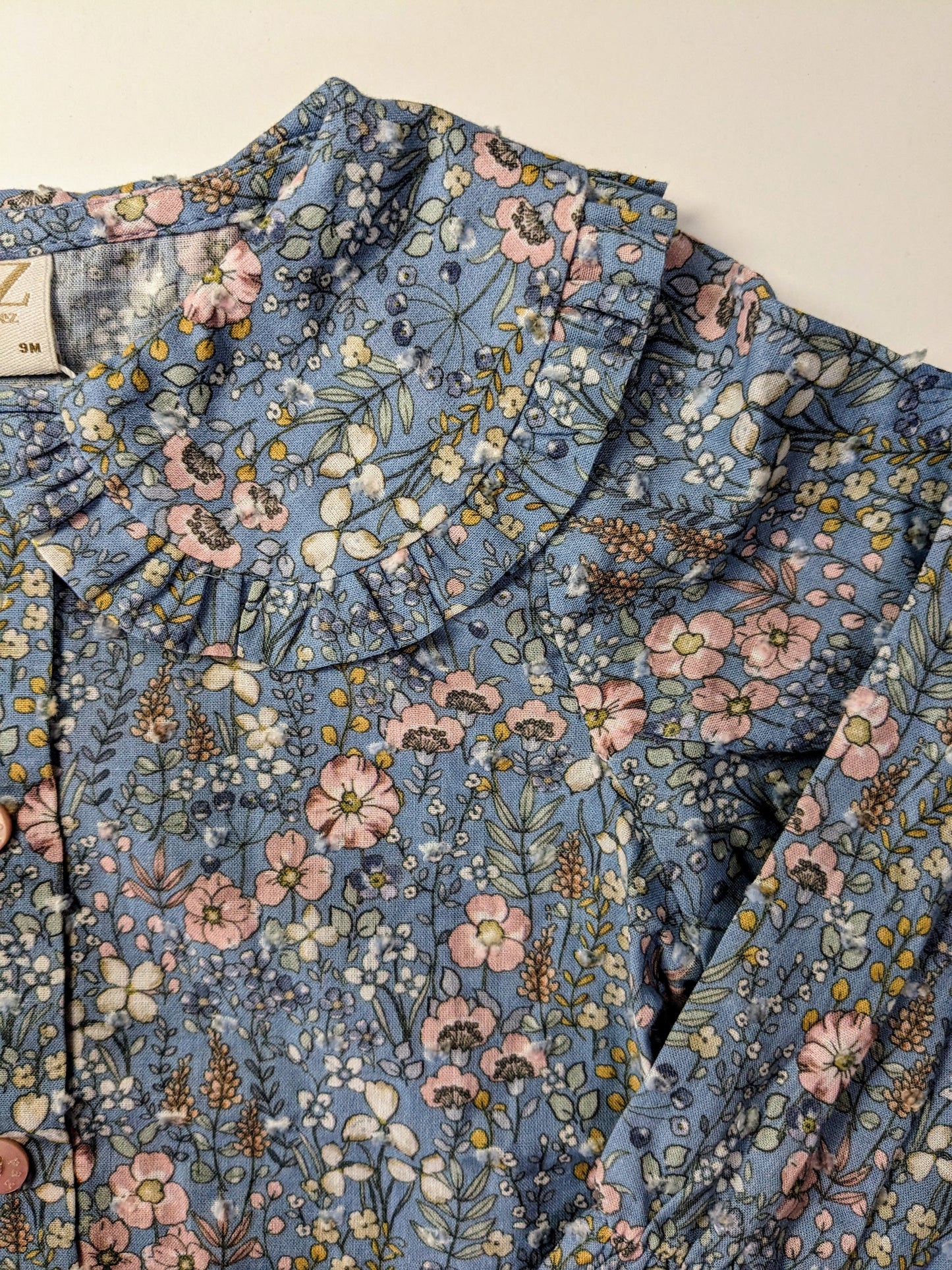 Blusa stampa fiori