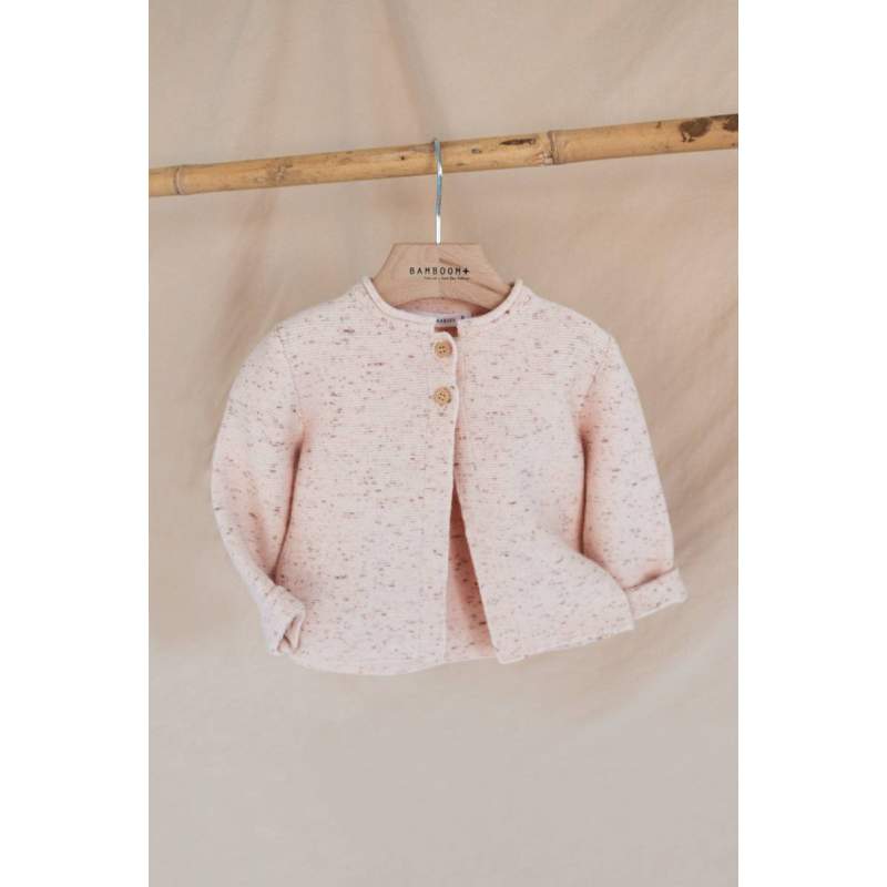 Cardigan Girl - Water Pink