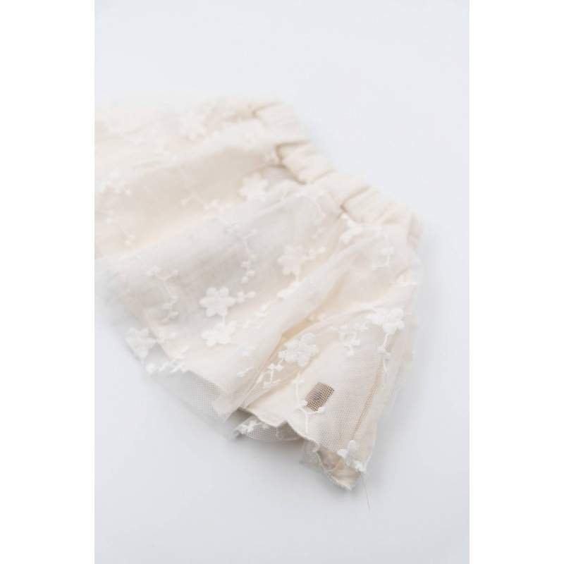Gonna con Ricamo - Offwhite
