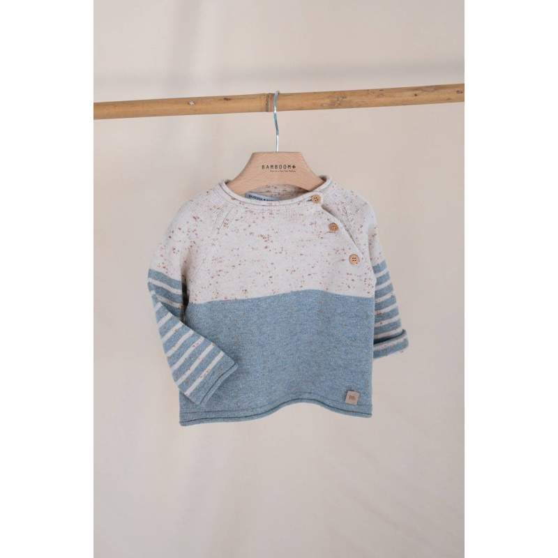 Maglia Bi - colore - Jeans Blue