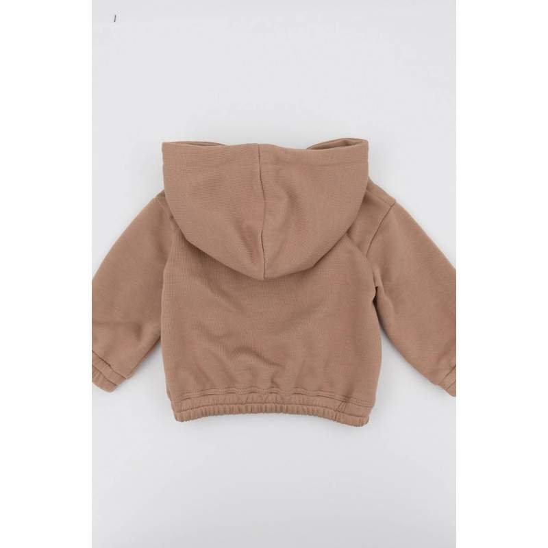 Maglia con Cappuccio - Camel