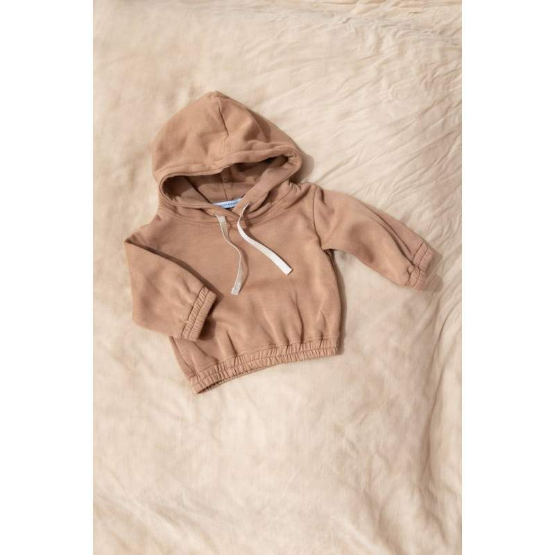 Maglia con Cappuccio - Camel