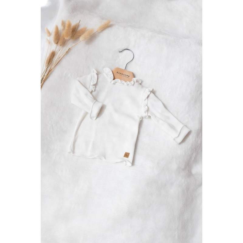 T - shirt Maniche Lunghe Frou Frou - Offwhite