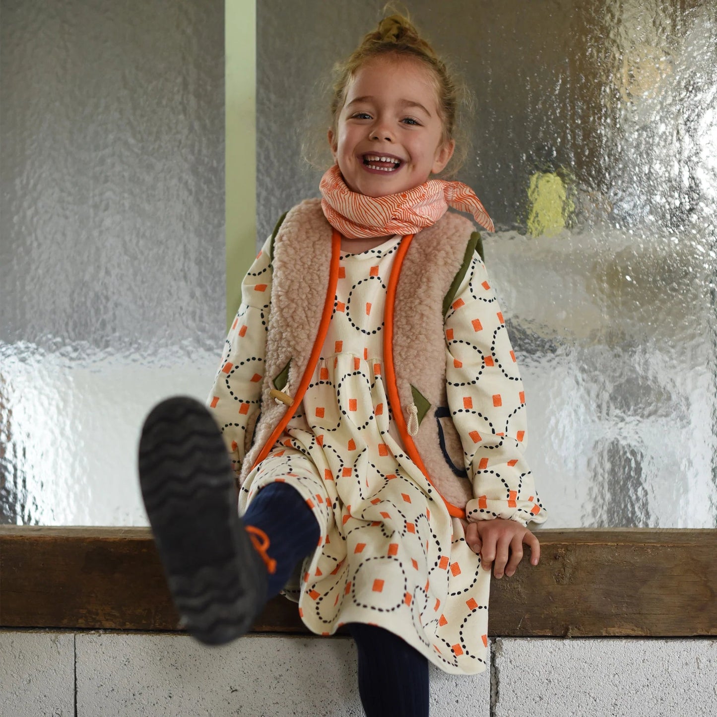 Vestito in felpa leggera