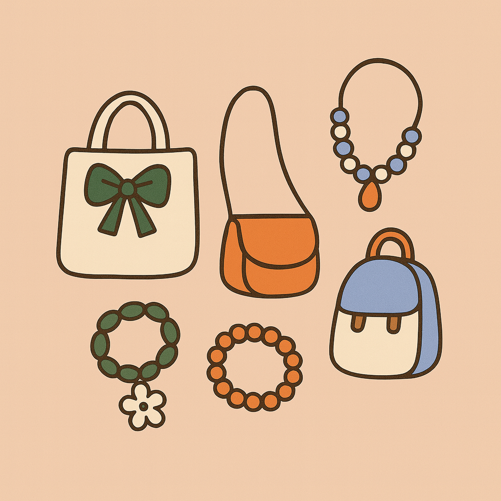 Braccialetti, Collane, Set regalo, Zaini, e mini-bag