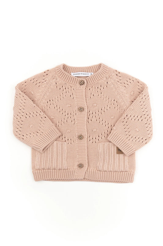 1187 Cardigan ajour bimba ✅