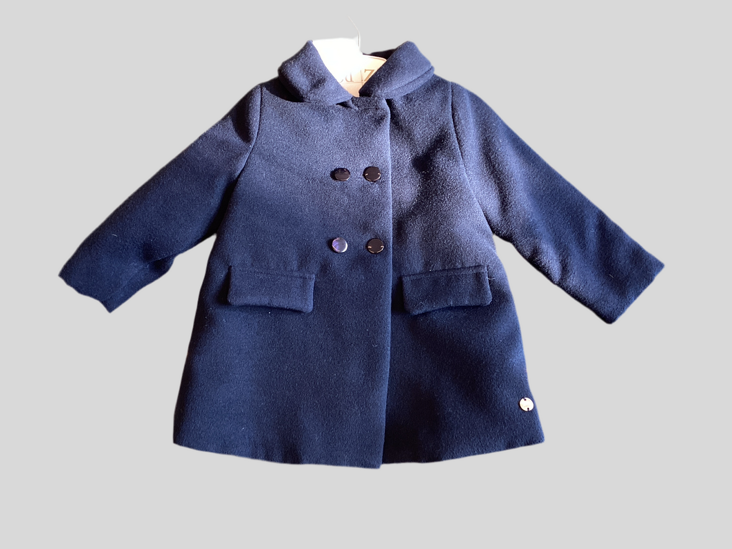 Cappottino blu bimba Paz