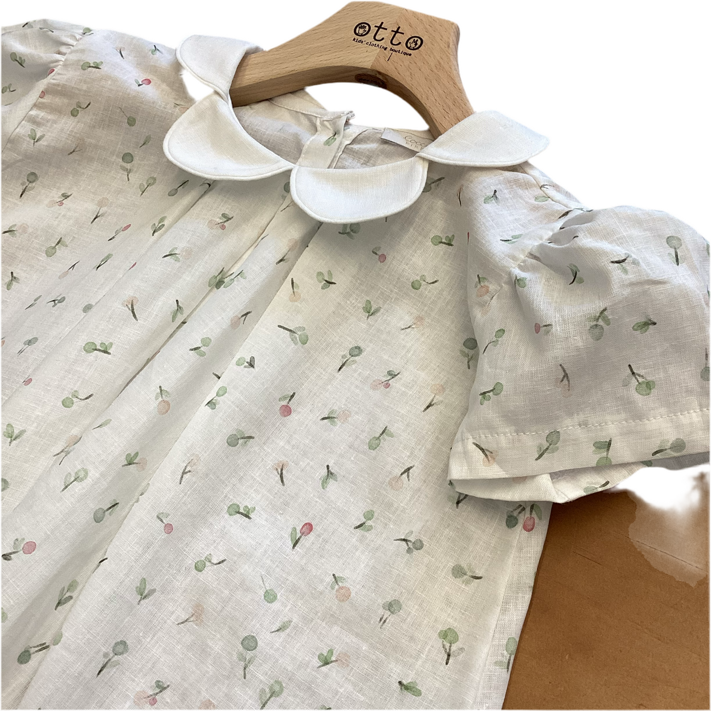 SS24 BLUSA IN LINO colletto petali