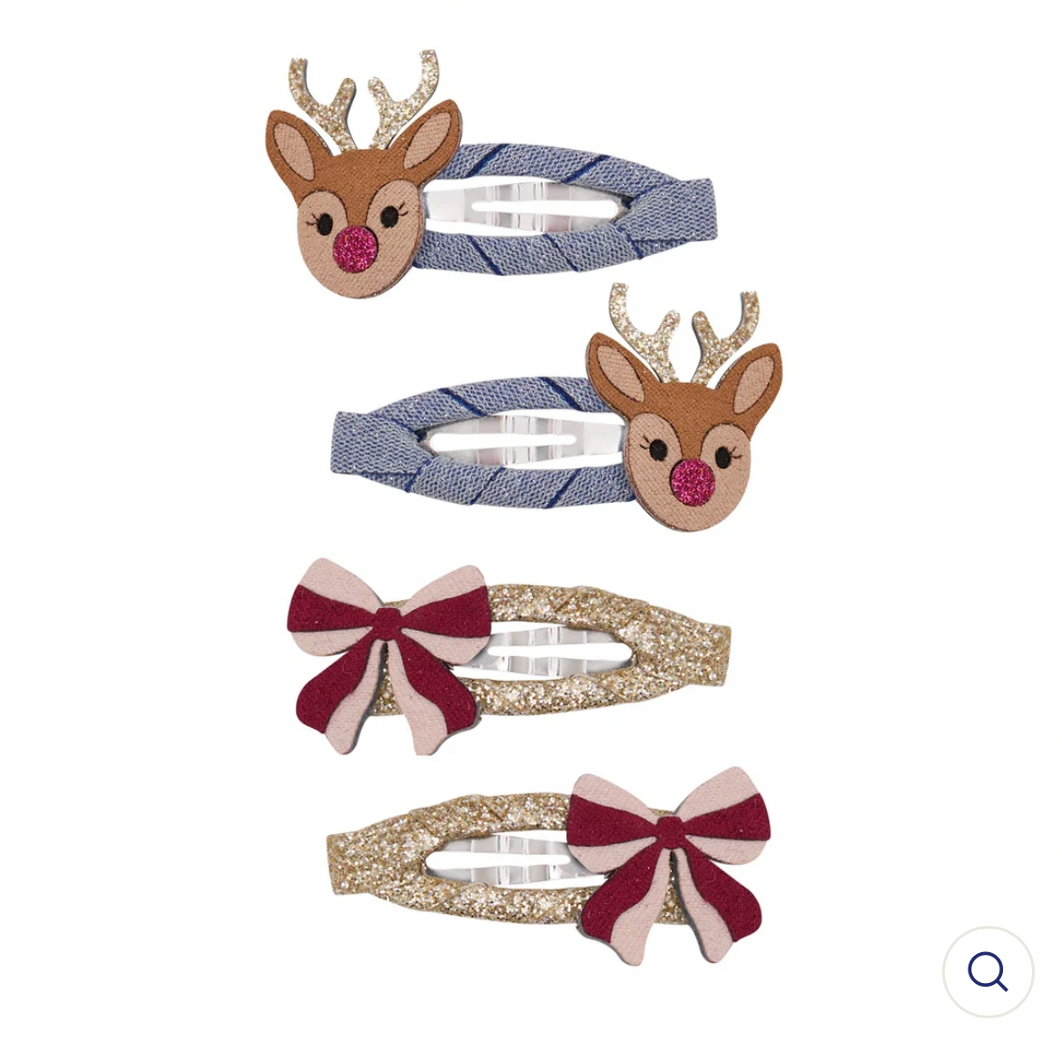 🎀AI26/27 Renna e fiocco hair clips M.L