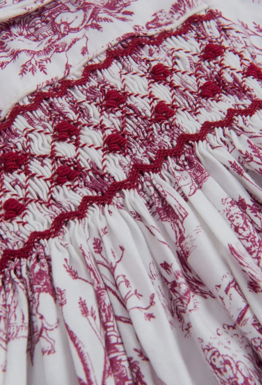 PHILOMENA Smocked dress